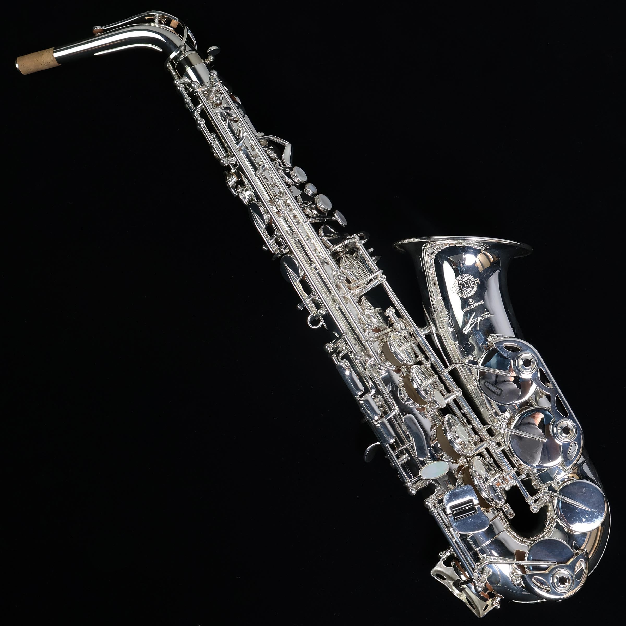 Amazon | H.Selmer SIGNATURE AS/Silver Pated（彫刻入り） E♭アルト